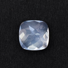 QUARTZ BLUE MOON CHECKER CUT (A/CLEAN) CUSHION 11.00X11.00 MM 4.65 Cts.