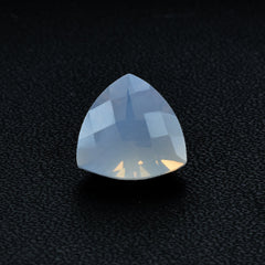 LAVENDER MOON QUARTZ CHECKER CUT TRILLIAN (A/CLEAN) 11.00X11.00 MM 3.86 Cts.