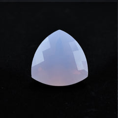 LAVENDER MOON QUARTZ CHECKER CUT TRILLIAN (A/CLEAN) 14.00X14.00 MM 7.84 Cts.