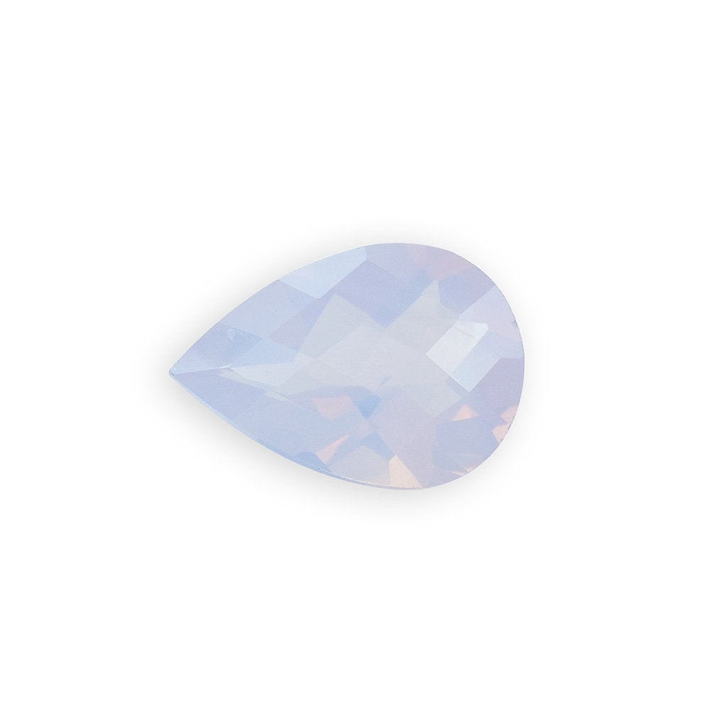 QUARTZ LAVENDER MOON CHECKER (A/CLEAN) PEAR 13.00X9.00 MM 3.20 Cts.