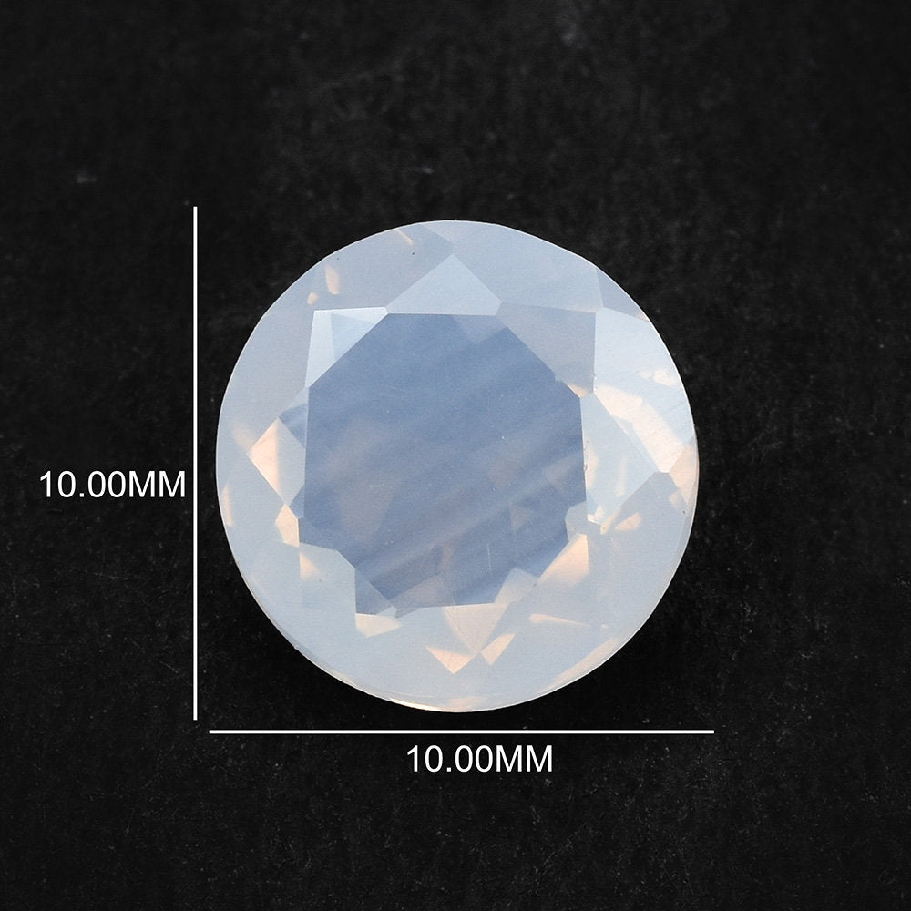 LAVENDER MOON QUARTZ CUT ROUND (A/CLEAN) 10.00X10.00 MM 2.98 Cts.
