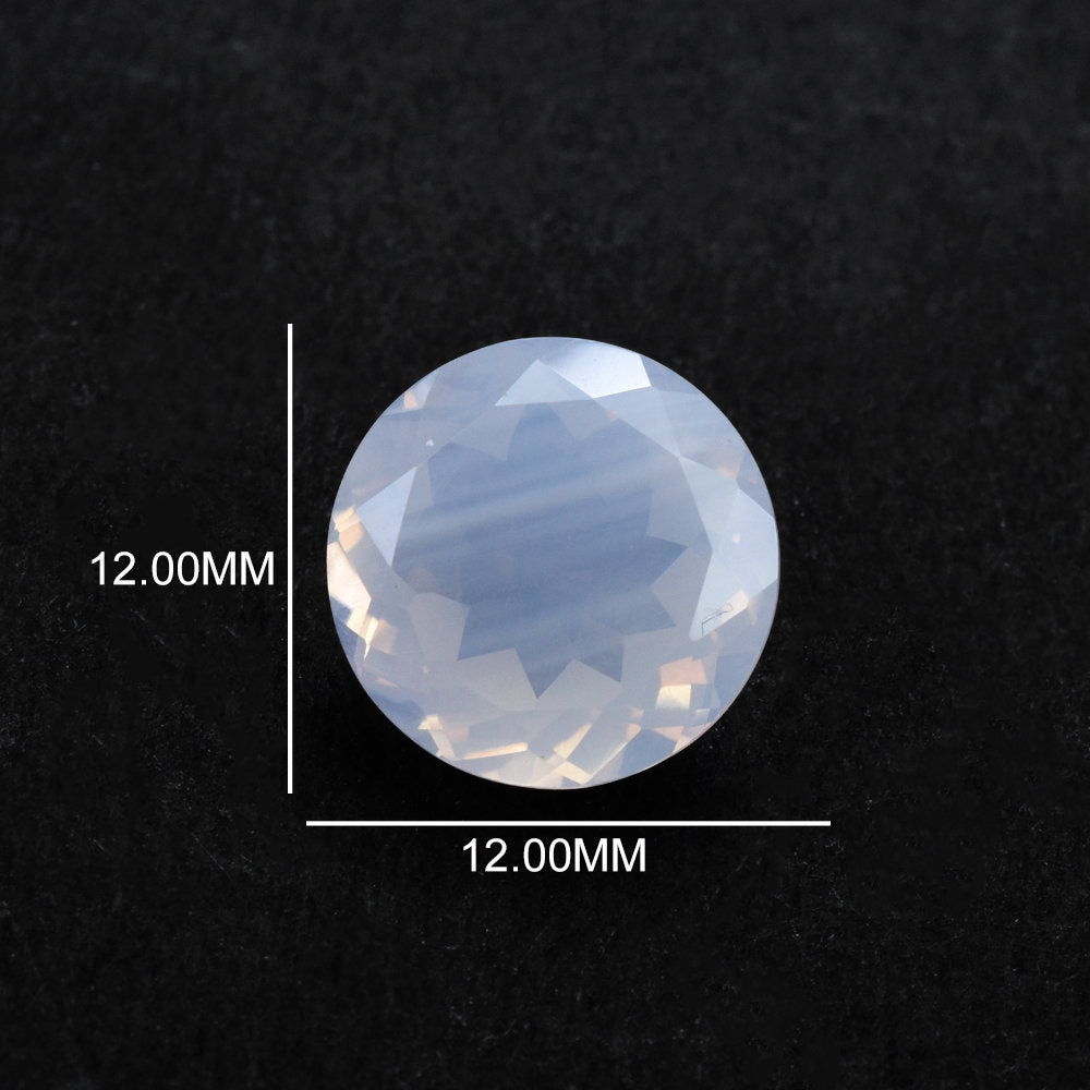 LAVENDER MOON QUARTZ CUT ROUND (A/CLEAN) 12.00X12.00 MM 5.94 Cts.