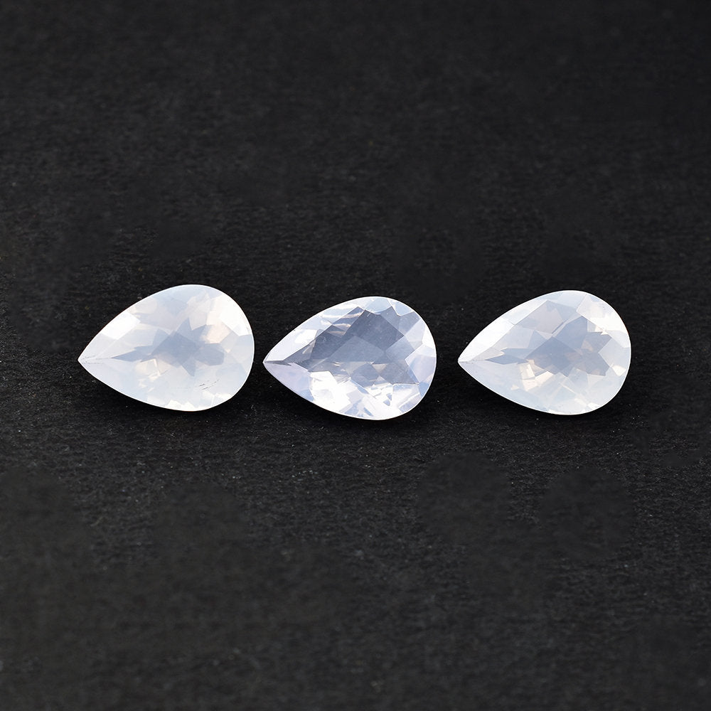 QUARTZ LAVENDER MOON CHECKER (A/CLEAN) PEAR 14.00X10.00 MM 4.15 Cts.