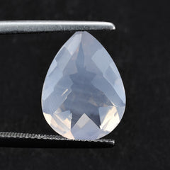 LAVENDER MOON QUARTZ CHECKER PEAR (A/CLEAN) 16.00X12.00 MM 6.86 Cts.