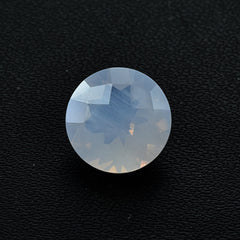 LAVENDER MOON QUARTZ CHECKER CUT ROUND (A/CLEAN) 11.00X11.00 MM 4.14 Cts.