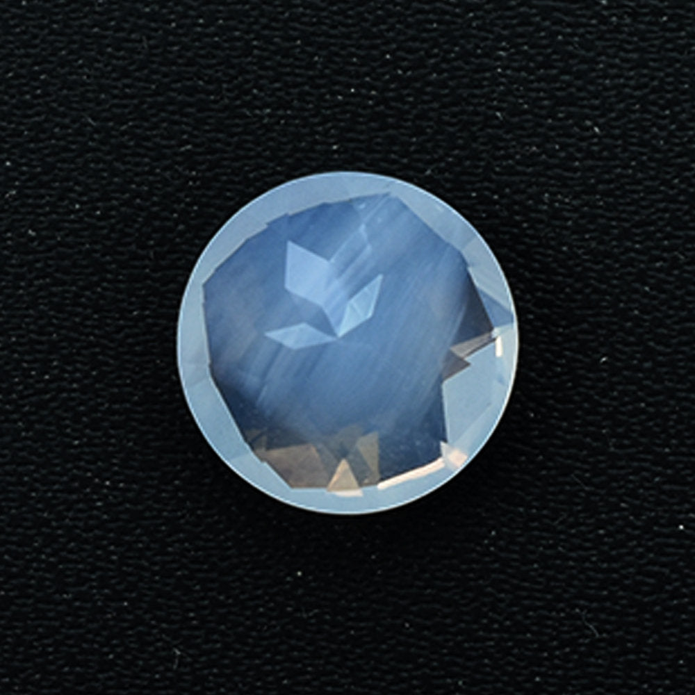 LAVENDER MOON QUARTZ CHECKER CUT ROUND (A/CLEAN) 11.00X11.00 MM 4.14 Cts.