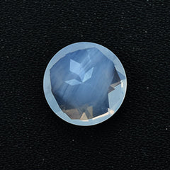 LAVENDER MOON QUARTZ CHECKER CUT ROUND (A/CLEAN) 11.00X11.00 MM 4.14 Cts.