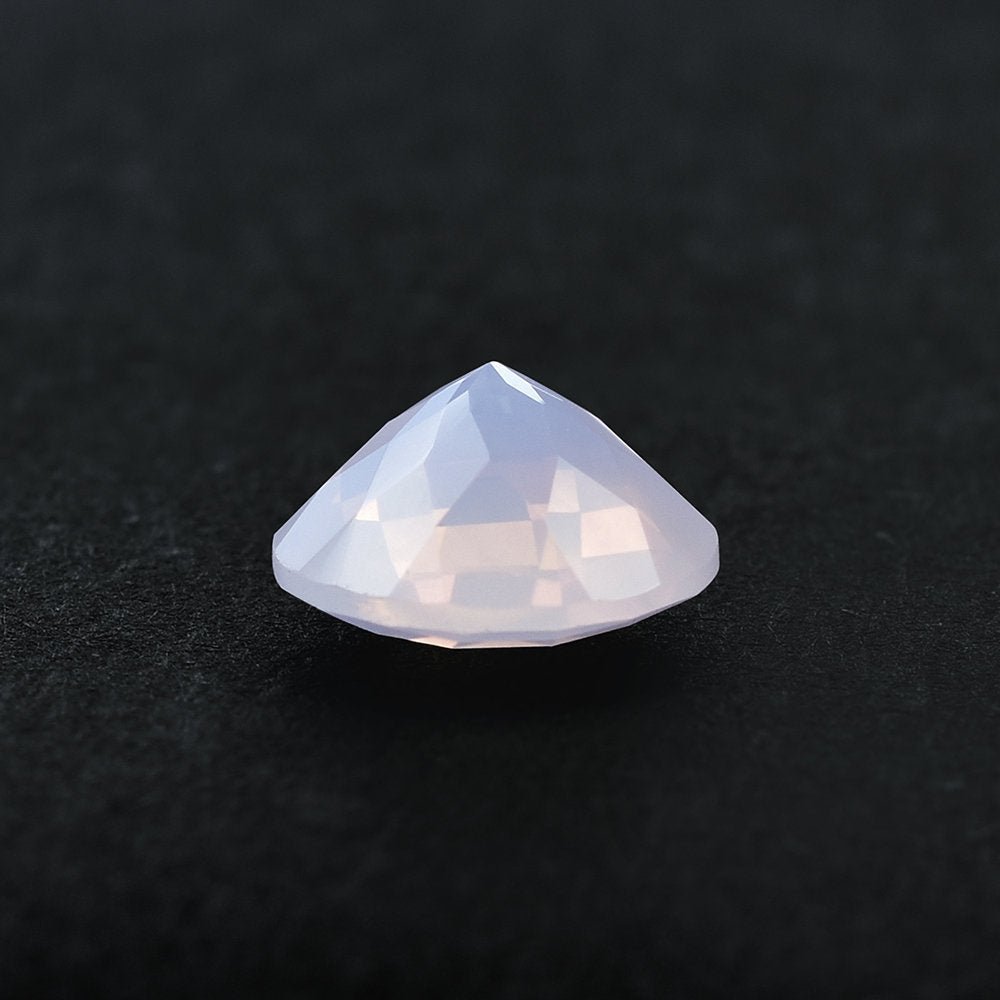 QUARTZ LAVENDER MOON CHECKER CUT (A/CLEAN) ROUND 12.00X12.00 MM 5.57 Cts.