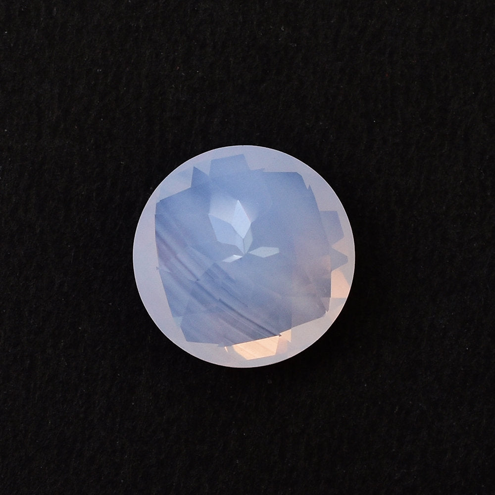 QUARTZ LAVENDER MOON CHECKER CUT (A/CLEAN) ROUND 12.00X12.00 MM 5.57 Cts.