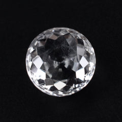 CRYSTAL FLOWER CUT ROUND CAB 6MM 0.76 Cts.
