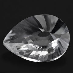 CRYSTAL CONCAVE BRIOLETTE PEAR (DES#14,15) 18X13MM 8.22 Cts.