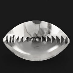 CRYSTAL BUFFTOP ZIP CUT BACK MARQUISE 20X12MM 9.89 Cts.