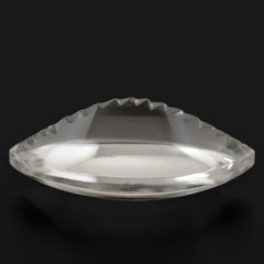 CRYSTAL BUFFTOP ZIP CUT BACK MARQUISE 20X12MM 9.89 Cts.