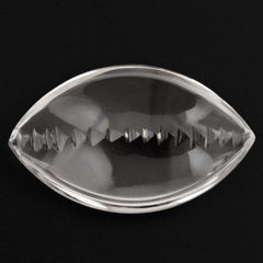 CRYSTAL BUFFTOP ZIP CUT BACK MARQUISE 20X12MM 9.89 Cts.