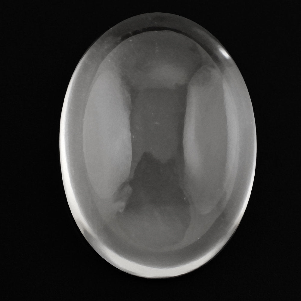 CRYSTAL OVAL CAB 25X18MM 31 Cts.
