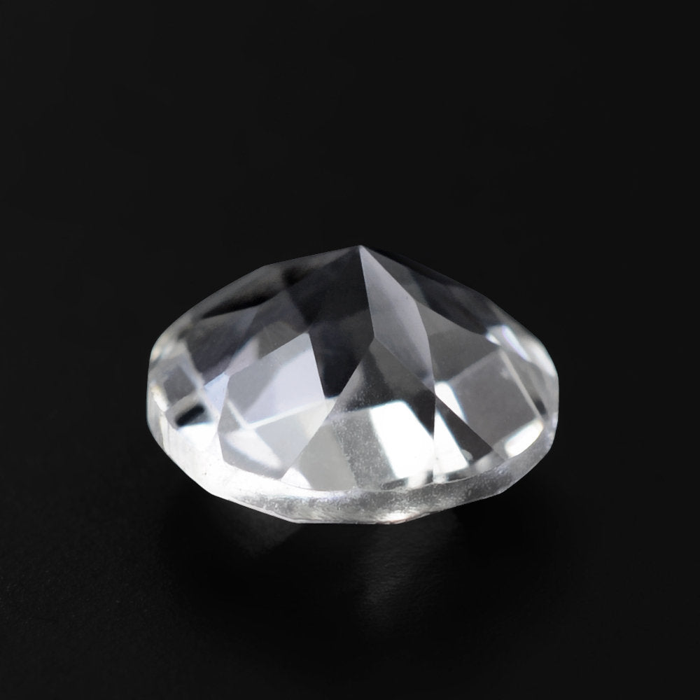 CRYSTAL CHECKER CUT ROUND 6MM 0.80 Cts.