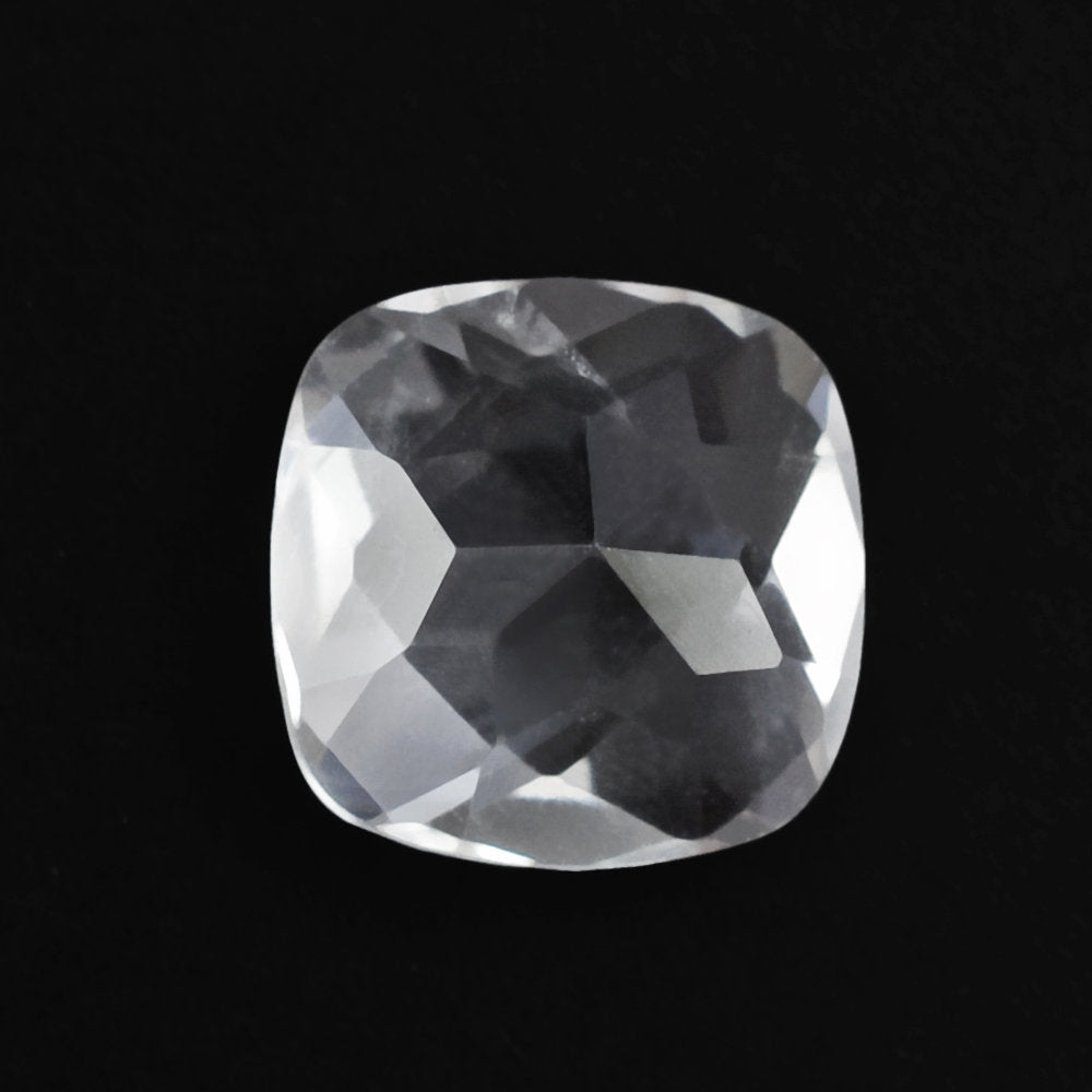 CRYSTAL CHECKER CUT CUSHION 6MM 0.83 Cts.