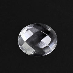 CRYSTAL CHECKER OVAL CAB 6X5MM 0.46 Cts.