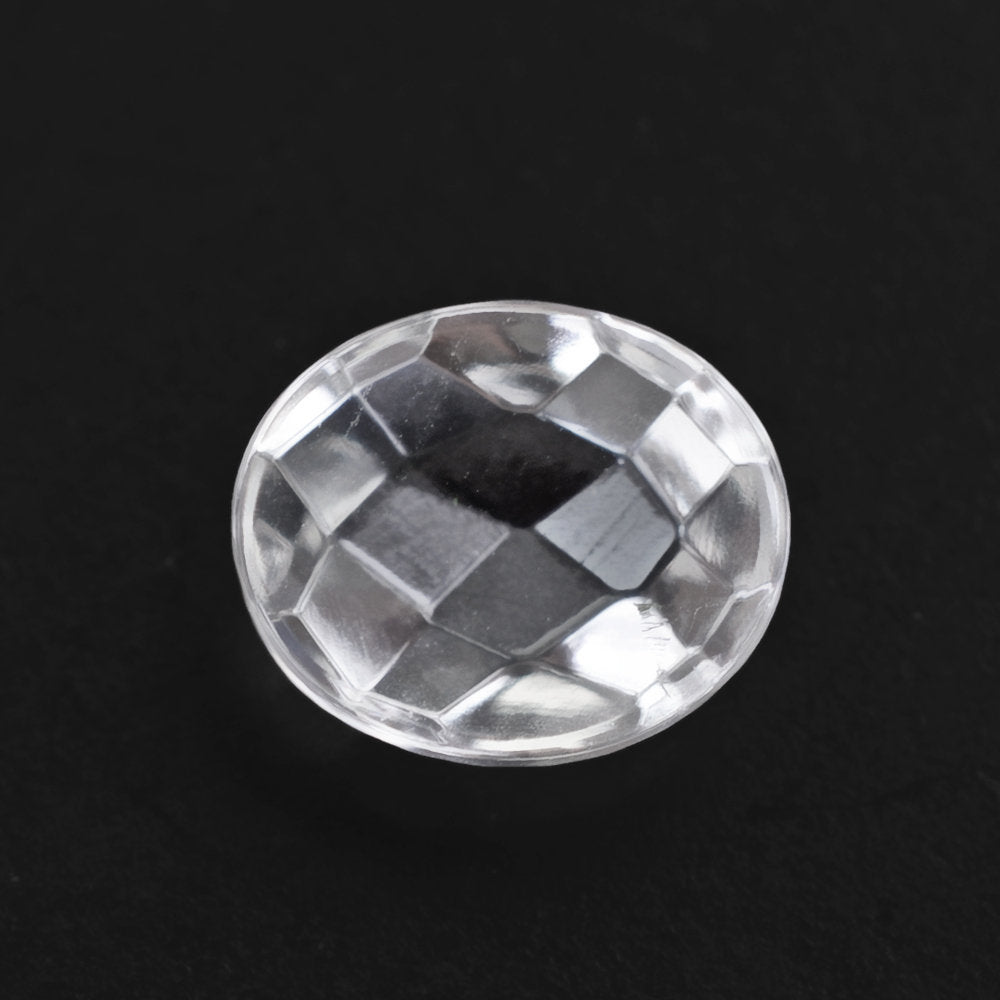 CRYSTAL CHECKER OVAL CAB 6X5MM 0.46 Cts.