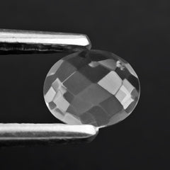 CRYSTAL CHECKER OVAL CAB 6X5MM 0.46 Cts.