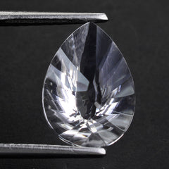 CRYSTAL CONCAVE BRIOLETTE PEAR 14X10MM 3.90 Cts.