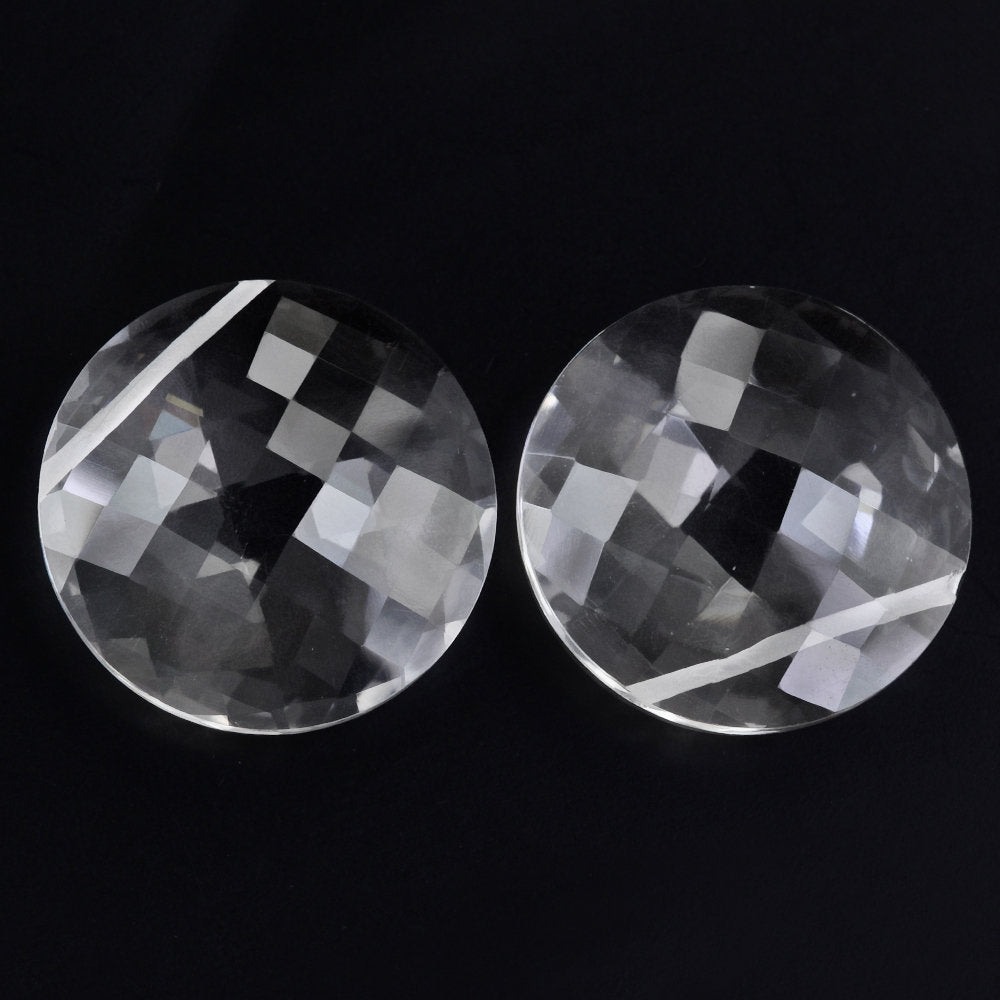 CRYSTAL BRIOLETTE ROUND (FULL DRILL) 22MM 23.88 Cts.