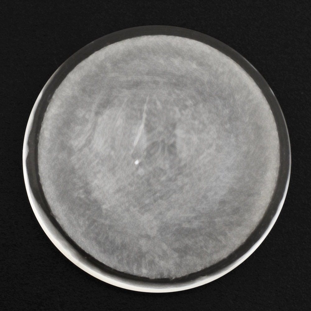 CRYSTAL ROUND CAB WITH HOLE AT BOTTOM 14MM 6.64 Cts.