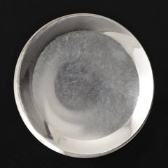CRYSTAL ROUND CAB WITH HOLE AT BOTTOM 14MM 6.64 Cts.