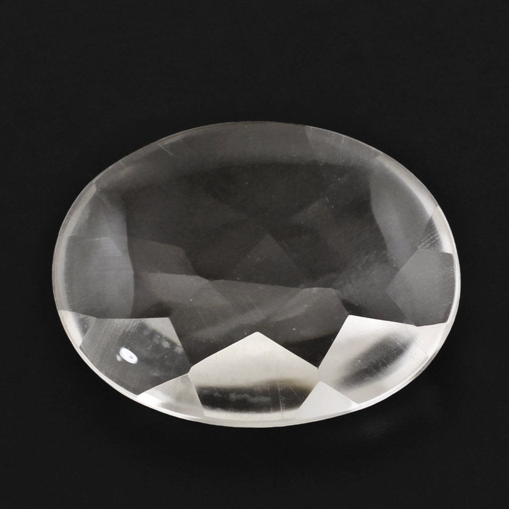 CRYSTAL BUFFTOP OVAL 12X9MM 2.81 Cts.