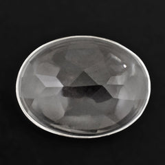 CRYSTAL BUFFTOP OVAL 12X9MM 2.81 Cts.