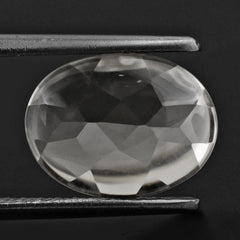 CRYSTAL BUFFTOP OVAL 12X9MM 2.81 Cts.