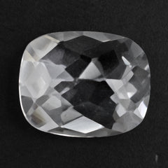 CRYSTAL CHECKER CUT CUSHION 10X8MM 2.57 Cts.