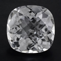 CRYSTAL CHECKER CUT CUSHION 16MM 14.63 Cts.