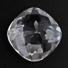 CRYSTAL CHECKER CUT CUSHION 16MM 14.63 Cts.