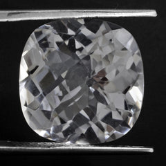 CRYSTAL CHECKER CUT CUSHION 16MM 14.63 Cts.