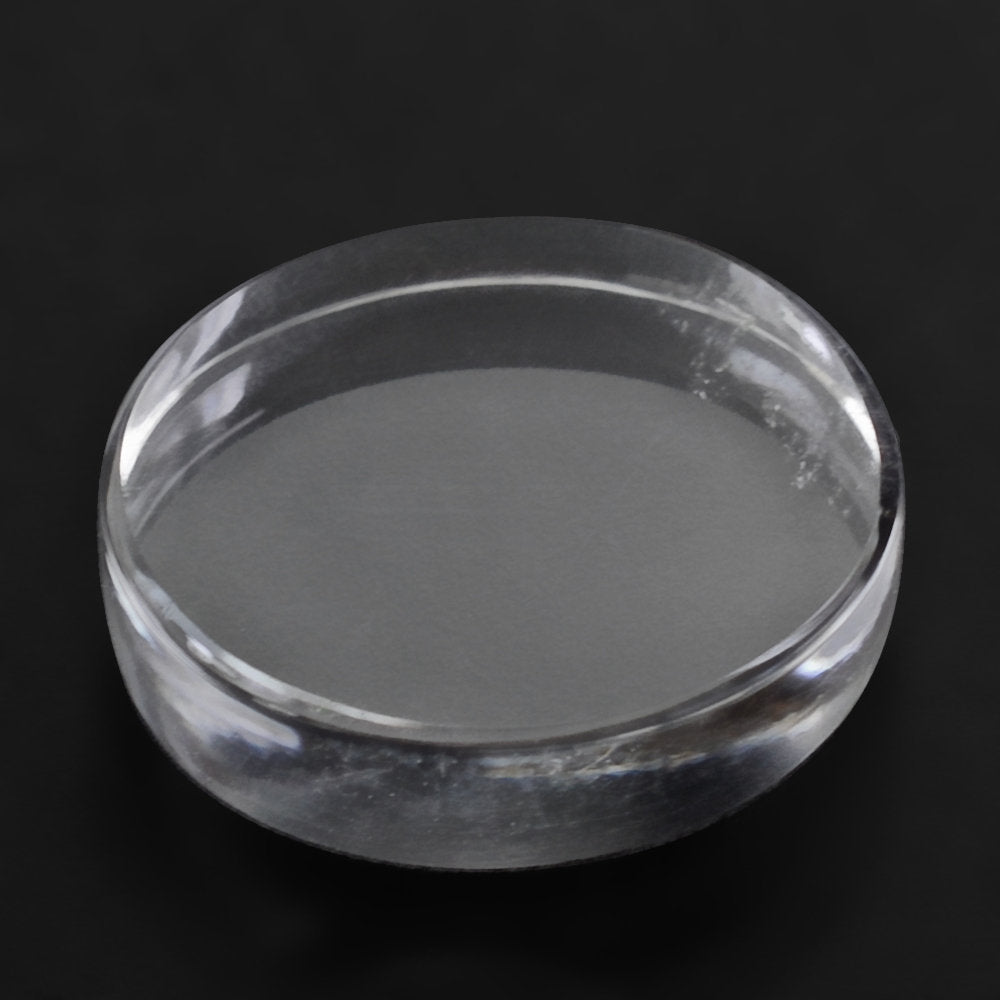 CRYSTAL OVAL PLATES 12X10MM 4.23 Cts.