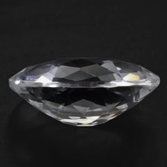 CRYSTAL CHECKER CUT OVAL 20X15MM 15.04 Cts.