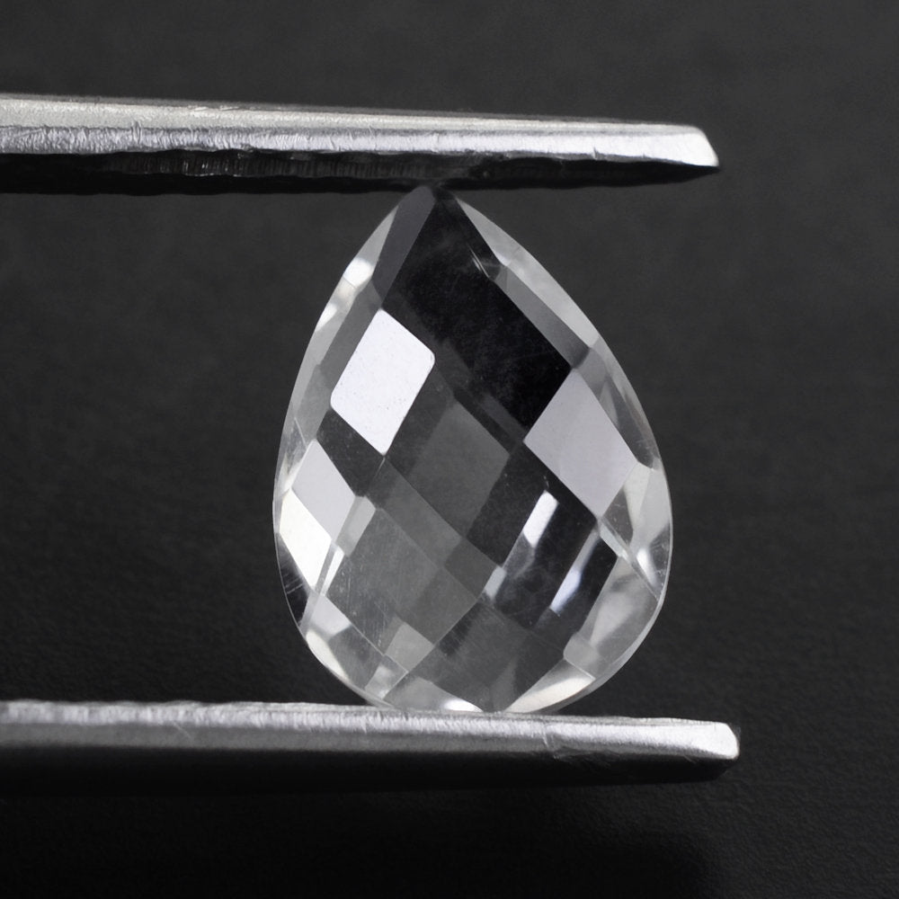 CRYSTAL BRIOLETTE PEAR 10X7MM 1.55 Cts.