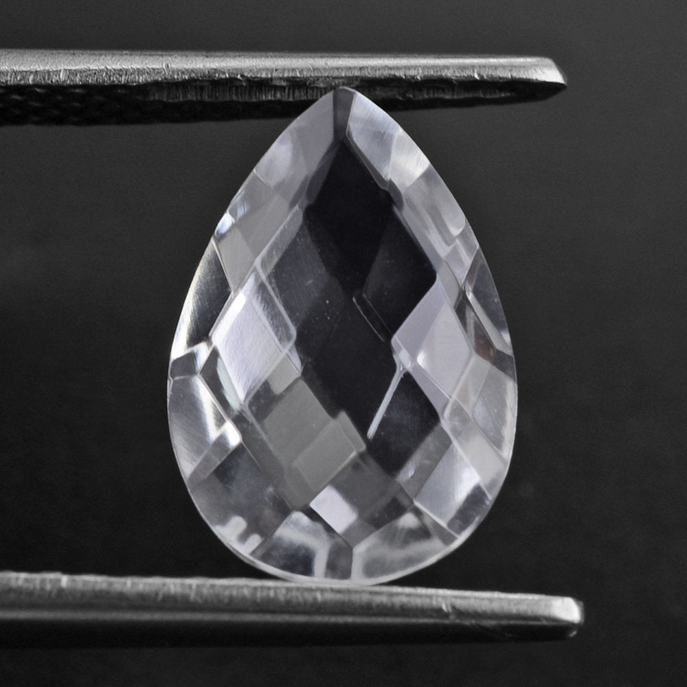 CRYSTAL BRIOLETTE PEAR 14X9MM 3.03 Cts.