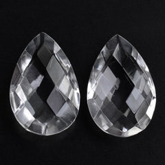 CRYSTAL BRIOLETTE PEAR 14X9MM 3.03 Cts.