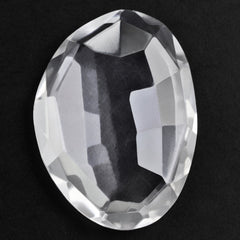 CRYSTAL IRREGULAR CUT OVAL 18X13MM 7.14 Cts.