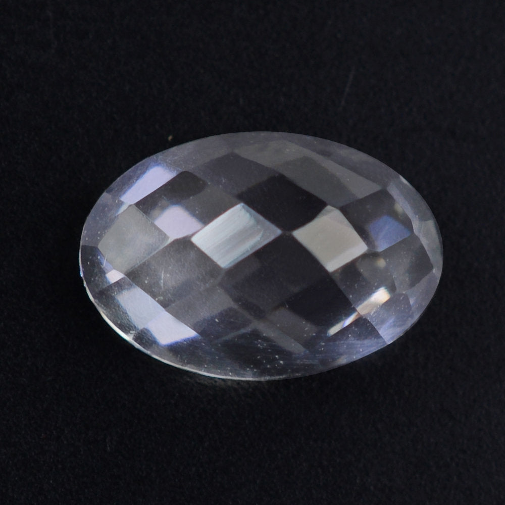CRYSTAL CHECKER OVAL CAB 9X6MM 1.75 Cts.