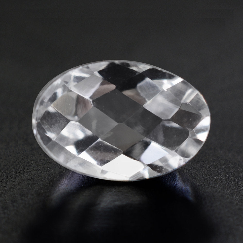 CRYSTAL CHECKER OVAL CAB 9X6MM 1.75 Cts.