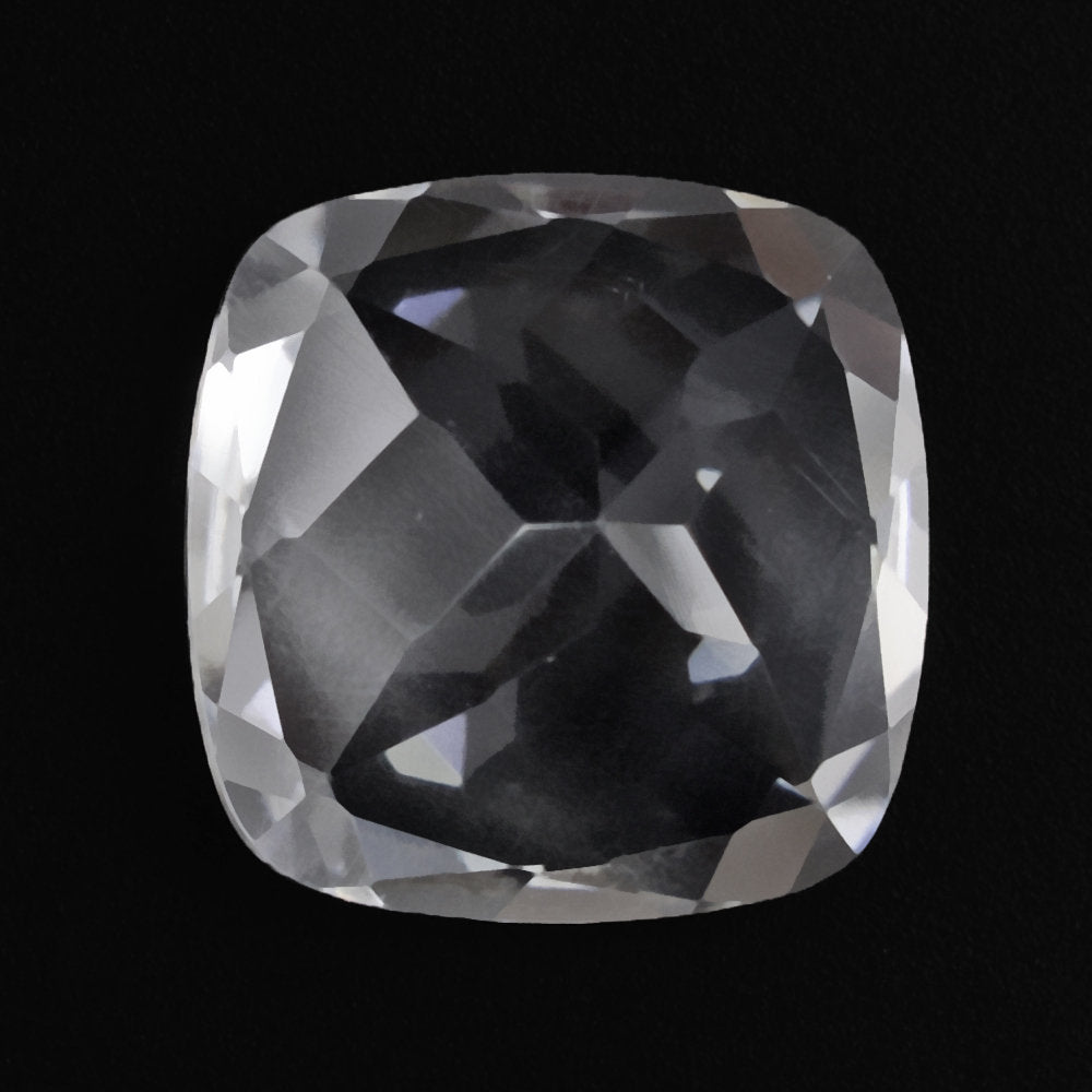 CRYSTAL CUT CUSHION 10MM 3.98 Cts.