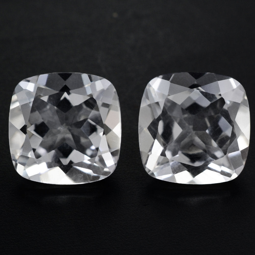CRYSTAL CUT CUSHION 10MM 3.98 Cts.