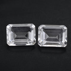 CRYSTAL CUT OCTAGON 8X6MM 1.43 Cts.