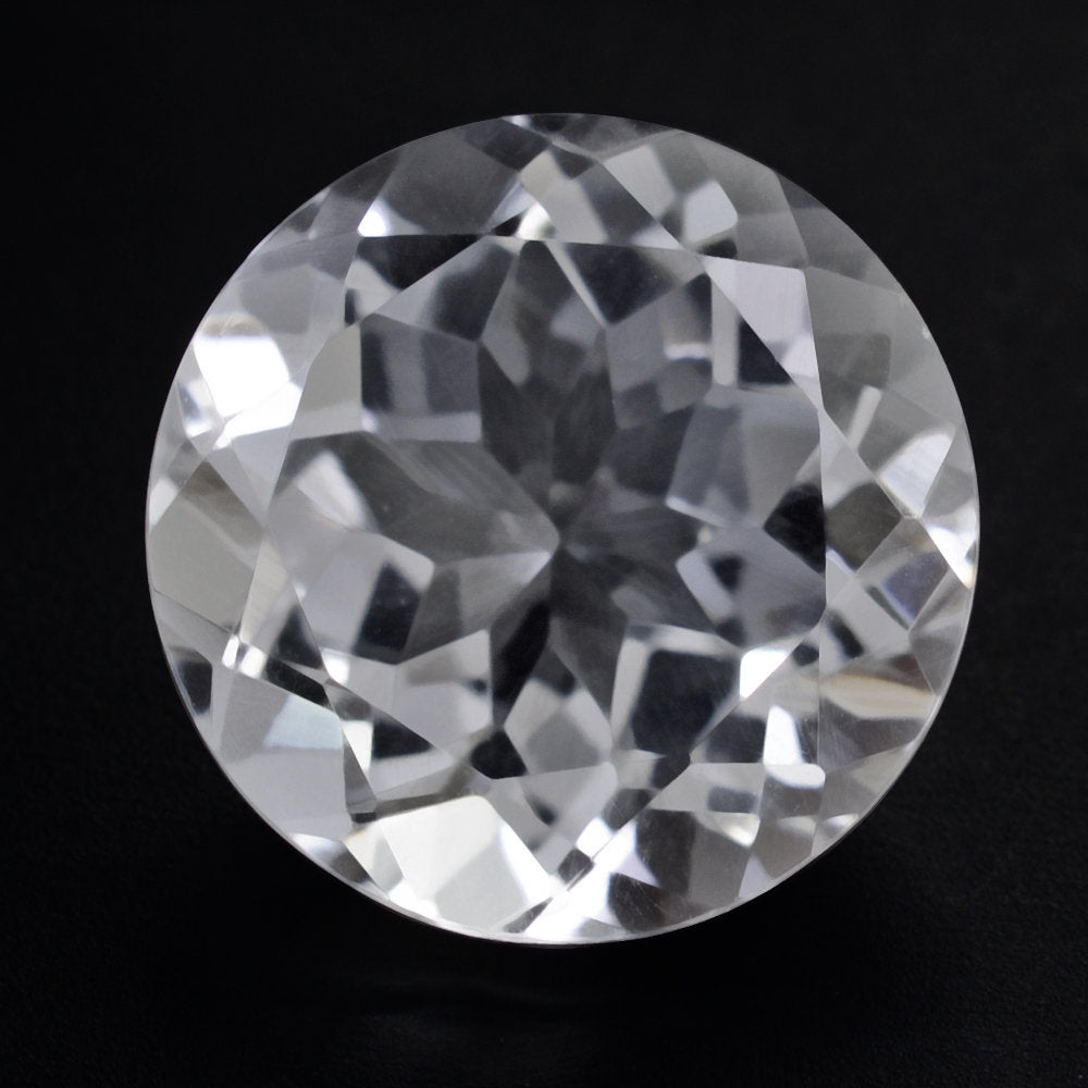 CRYSTAL CUT ROUND 15MM 10.81 Cts.