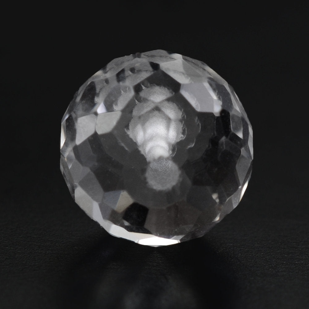 CRYSTAL FACETED ROUNDEL (FULL DRIL) 6.50MM 1.65 Cts.