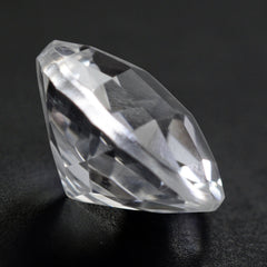 CRYSTAL CHECKER CUT ROUND 8MM 1.60 Cts.