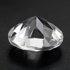 CRYSTAL CHECKER CUT ROUND 8MM 1.60 Cts.